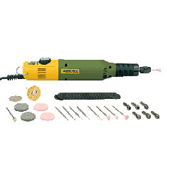 Бормашина Micromot 50/E в наборе с цангами 0.8-3.2 мм. трансформатором 1А  PROXXON