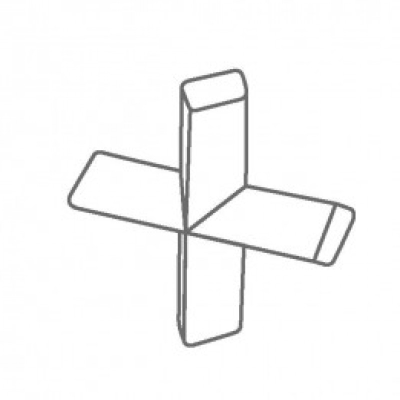 IKAFLON® 10 Set (5 Pcs) cross PTFE-coated Magnetic stirring bars IKA