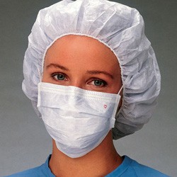 Стерильная маска на резинках / завязках KIMTECH PURE* M3 18 см. Kimberly-Clark