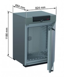 Шкаф сушильный UF260 с принудит. циркуляцией воздуха, контроллер SingleDISPLAY, Memmert