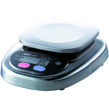 Компактные влагозащищенные весы HL-3000WP A&D