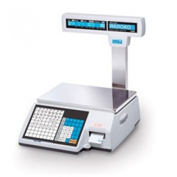 Торговые весы с печатью этикеток CL-5000J IP (TCP/IP)-15кг (со стойкой) CAS