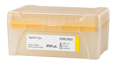 Наконечники для пипеток Optifit с подставкой, футляр 200 мкл