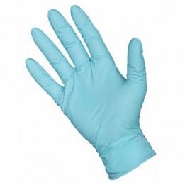 Голубые нитриловые перчатки Kleenguard* G10 24см, S, Kimberly-Clark