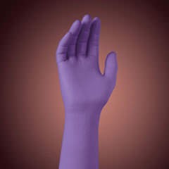 Нитриловые перчатки KIMTECH SCIENCE* PURPLE NITRILE XTRA* 30см, фиолетовые, S, Kimberly-Clark