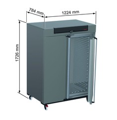 Шкаф сушильный UN750plus с естеств. циркуляцией воздуха, контроллер TwinDISPLAY, Memmert