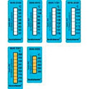 Термометрические полоски testoterm (брошюра с 10 листками каждая), от +71 до +110 °C Testo