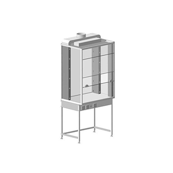 Шкаф модульный напольный с электрикой 950´650´2300 Labgrade-лайт ЭКОХИМ
