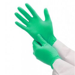 Нитриловые печатки хим. стойкие KLEENGUARD* G20 ATLANTIC Green 24см, S, Kimberly-Clark