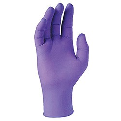 Нитриловые перчатки KIMTECH SCIENCE* PURPLE NITRILE* 24см, фиолетовые, XS, Kimberly-Clark