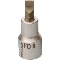 Отверточная бита плоская, 8mm, на 1/2", 55 мм PROXXON